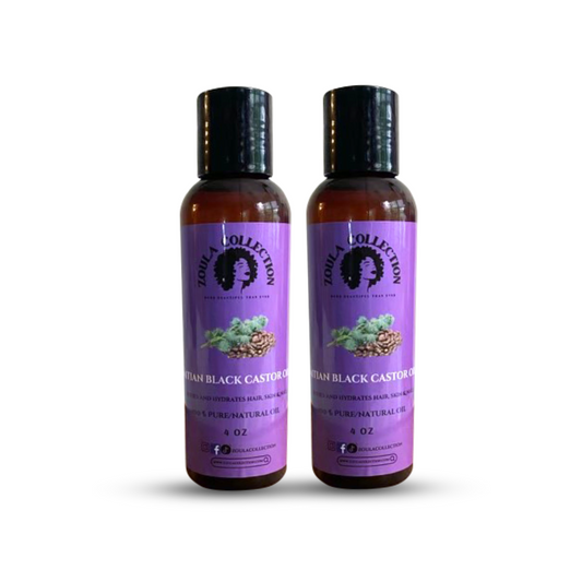 Haitien Black Castol Oil Pack of 2